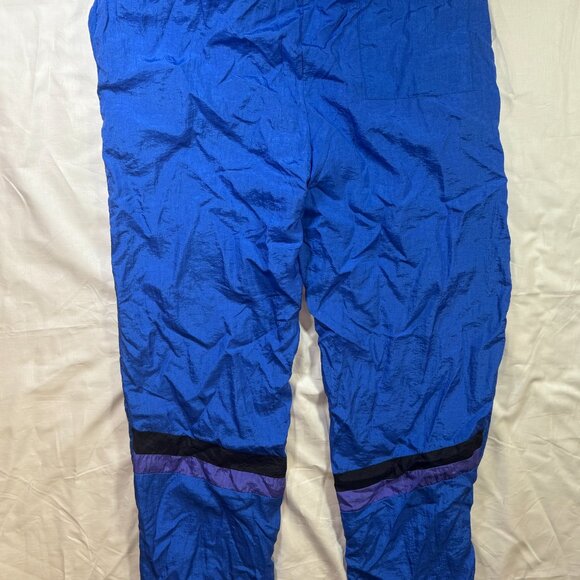 Vintage Esprit by Campus Nylon Track Pants with Ankle Zip, Size M - Picture 3 of 7